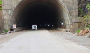 मुंबईतून कोकणात येण्याचे अंतर झाले कमी । कशेडी भोगदा हलक्या वाहनांना खुला