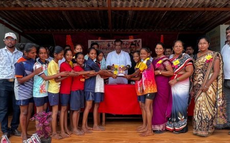 केंद्रस्तरीय हिवाळी क्रीडा स्पर्धेला   आमदार किरण सामंत यांनी भेट