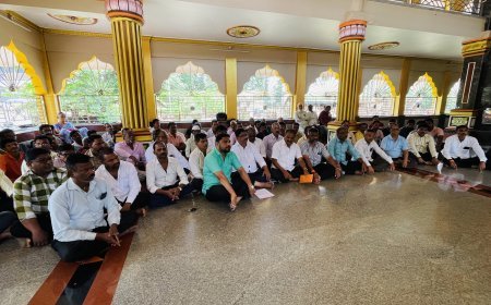 लांजा मधील नागरिक आक्रमक शहर विकास आराखड्याबाबत अनेक नागरिकांच्या मनामध्ये संभ्रम निर्माण